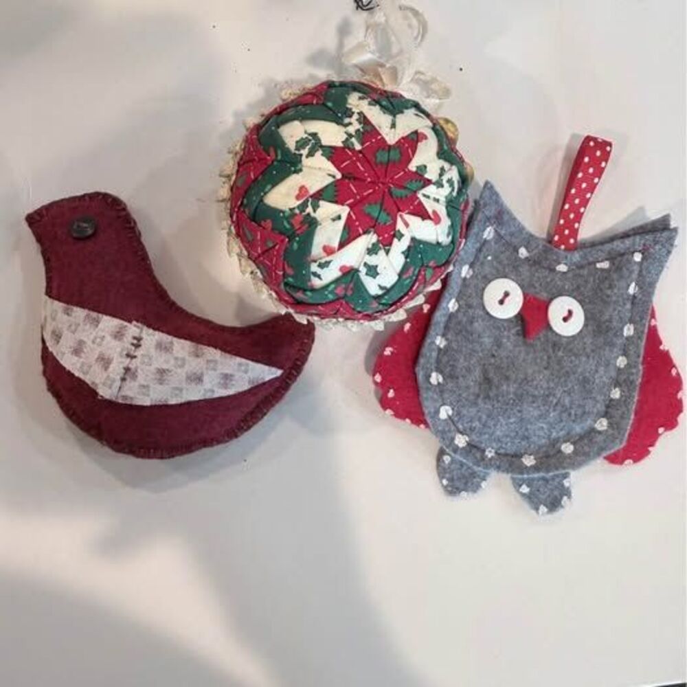 Handmade Christmas ornaments ￼